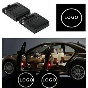 

2Pcs Wireless LED Car Door Step Courtesy Shadow Logo Lights Projector For JEEP