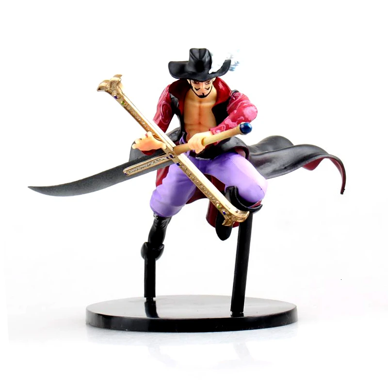 Одна деталь битва над куполом изысканный Дракуле Mihawk ПВХ 14 см аниме фигурка Модель Коллекция игрушки настольное украшение