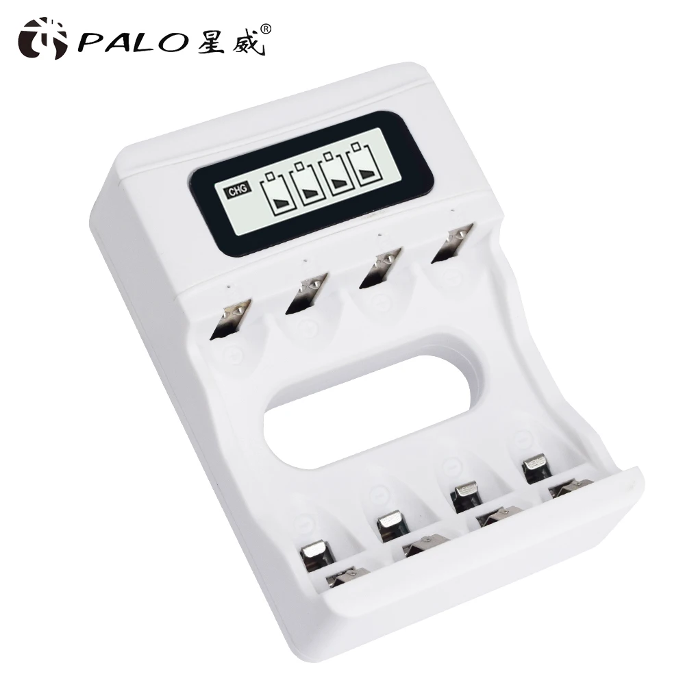 PALO 4 шт. aa Ni-MH аккумуляторная батарея aa batteria 1,2 v 2a аккумуляторная батарея для цифровой камеры с ЖК-дисплеем batterychar