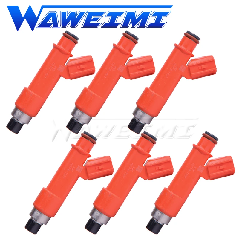 WAWEIMI 6 шт. топливный инжектор 850cc OE 1001-87F90 для Тойота Супра 1jzget 2JZGTE двигатель автомобиля аксессуары 100187F90