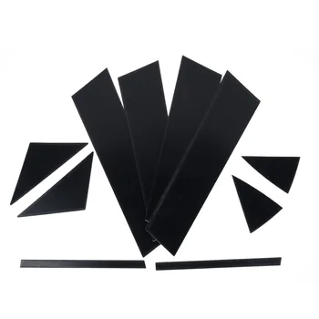 

Molding Window Pillar Trims Cool For Mazda 3 AXELA 2014-2017 Car Auto Vehicle Kits 10Pcs Plastic