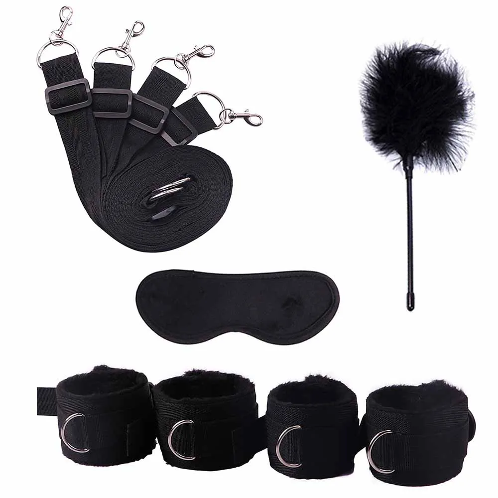  intimate accessory bed binding women's alternative toys bed binding fun binding binding handcuffs f