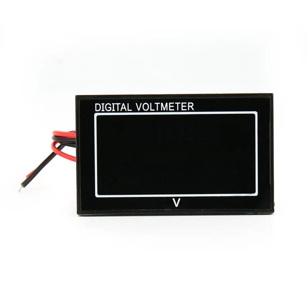 DC 5 V-70 V светодиодный цифровой Дисплей Панель вольтметр Электрический Батарея Напряжение вольтметр тестер для авто Мотоциклетные батареи to Cart - Цвет: blue color