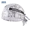 KAMALOCE UV Protection Cycling Cap Team Men Summer Full Sublimation MTB Bike Scarf White Cartoon Cat Bicycle Hat Cycle Bandana 2