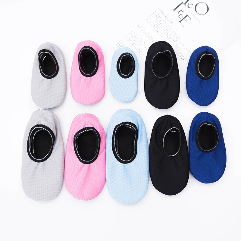 

YEAMOLLY Summer Solid Thin Section Dispensing Non-slip Socks Comfortable Home Floor Socks Indoor Mesh Breathable Socks For Adult