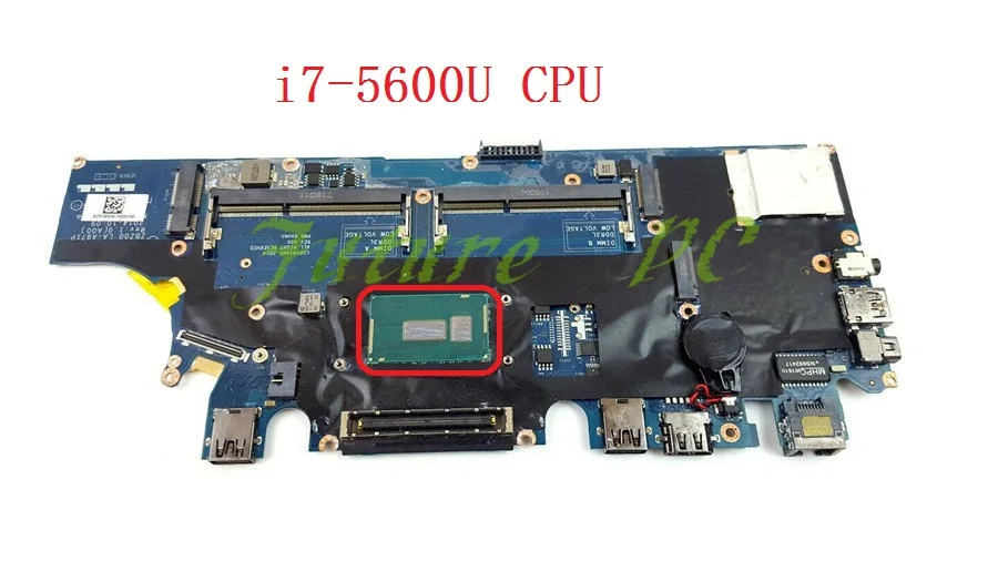 JOUTNDLN для DELL Latitude E7250 Материнская плата ноутбука TPHC4 0TPHC4 CN-0TPHC4 ZBZ00 LA-A971P W/i7-5600U тестирование процессора
