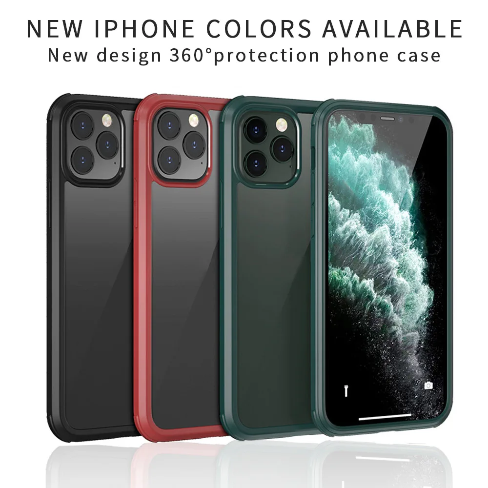 Двухсторонний чехол из закаленного стекла для iPhone XS MAX X XR 360 защитный s 11 Pro