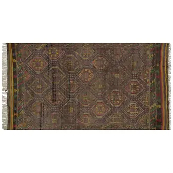 

Handmade Natural Oriental Vintage Turkish Rug Area Rug 181x330 Cm-5'11''X10'10''