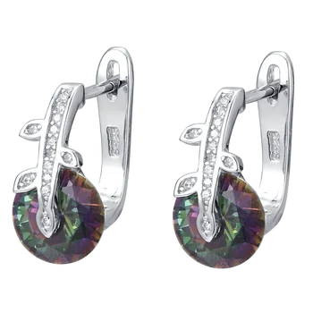 

Fahmi 2020 New Popular 100% 925 Sterling Silver Gold Earrings4-5 High Quality Original Jewellery For Women Party Wedding Gift