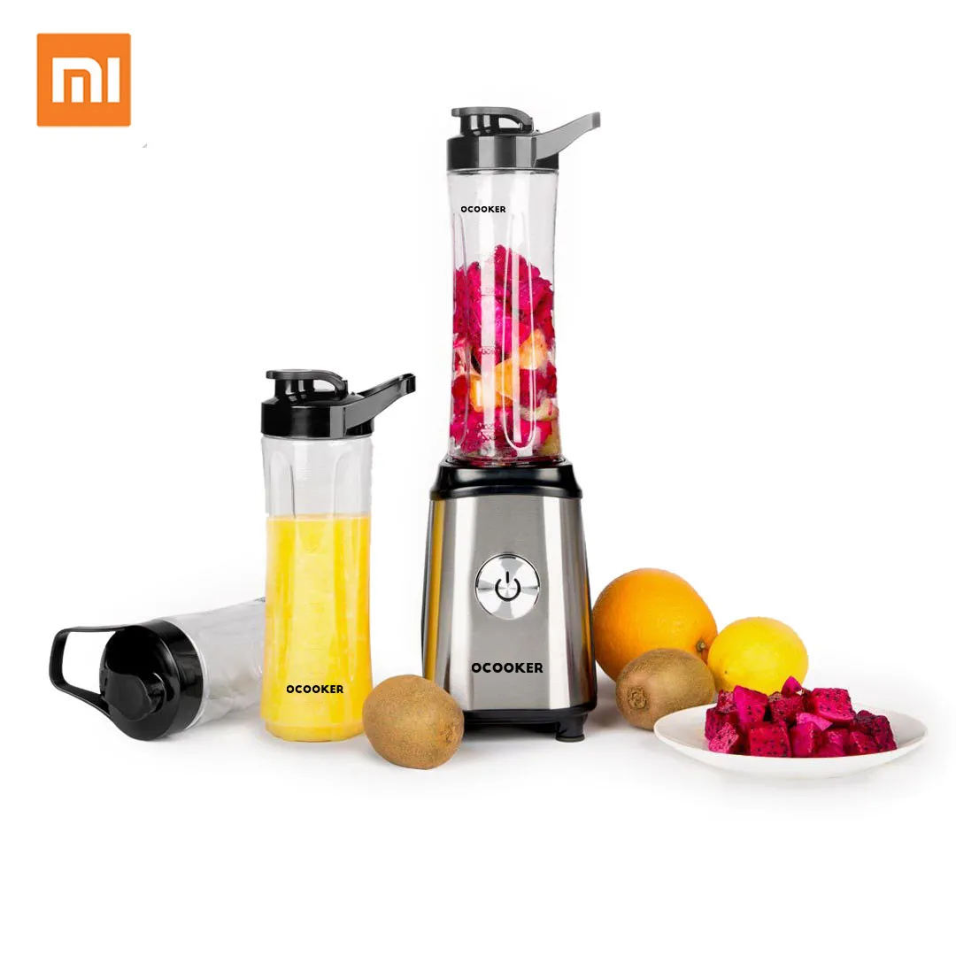 

XIAOMI Mijia QCOOKER Fruit Vegetables Blender Mixer Household Portable Electric Juicer 600ml Juice Cup Squeezers