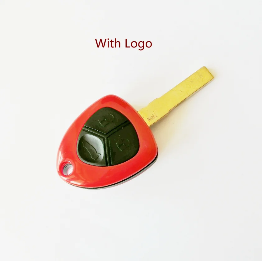 С логотипом дистанционного ключа автомобиля оболочки 3 кнопки SIP22/ GT15R Blade - FOB для