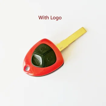 

With Logo Remote Car Key Shell 3 Buttons SIP22/ GT15R Blade - FOB for Ferrari 458 Italia FF California 599 GTB 2007-2014