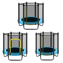 Батут Безопасность чистая устойчивы к ультрафиолетовому излучению садовый трамплин Замена москитная сетка для 3.97ft/4.59ft/4.92ft 6 полюсов батуты Батут Безопасность чистая устойчивы к ультрафиолетовому излучению садовый трамплин Замена москитная сетка для 3.97ft/4.59ft/4.92ft 6 полюсов батуты