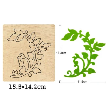 

Vine branch cutting dies 2020 new die cut &wooden dies Suitable for common die cutting machines on the market