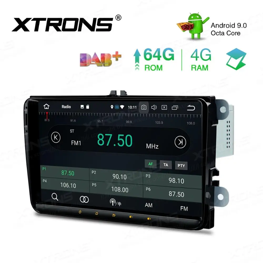 " Android 9,0 OS автомобильный мультимедийный навигатор gps радио для Volkswagen EOS 2006-& Sharan 2010-& T5 Caravelle 2010