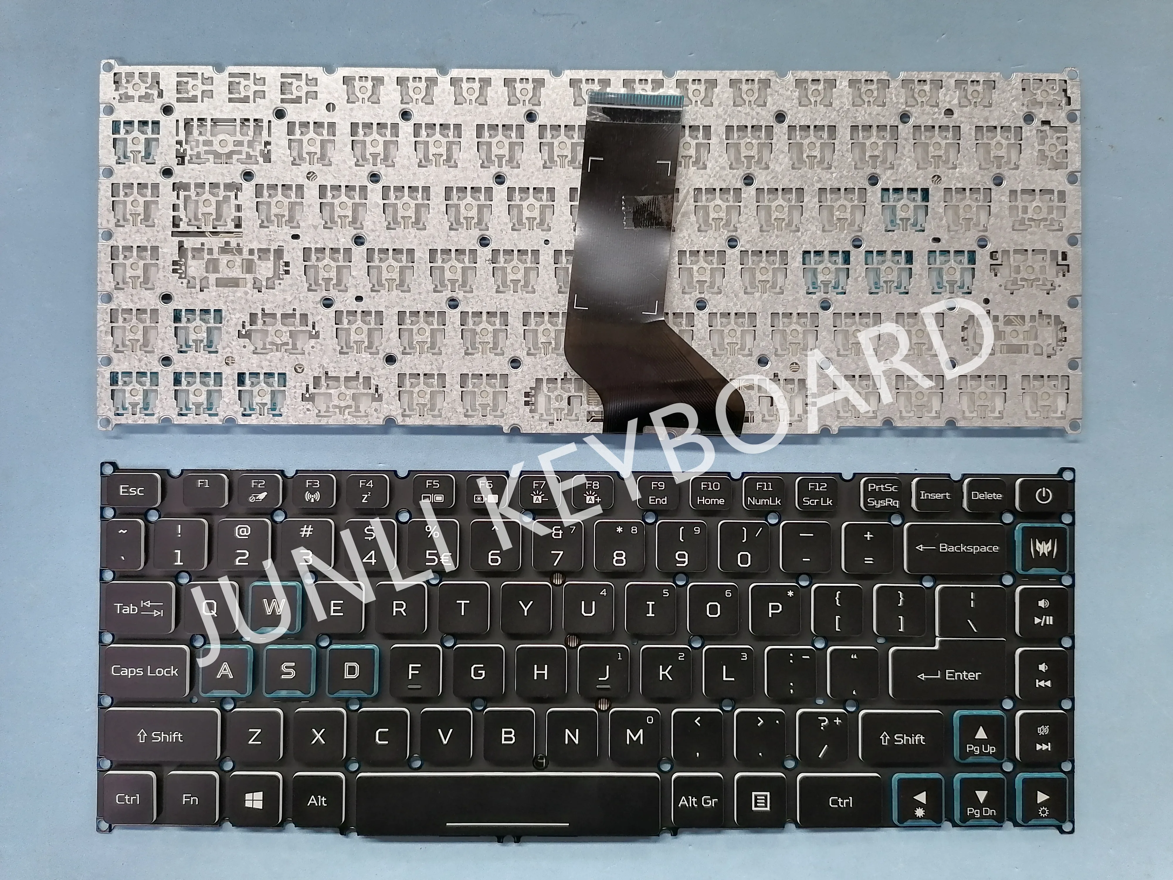 JUNLI клавиатура для Acer Predator Triton 500 PT515-51 US черная без подсветки клавиатуры |