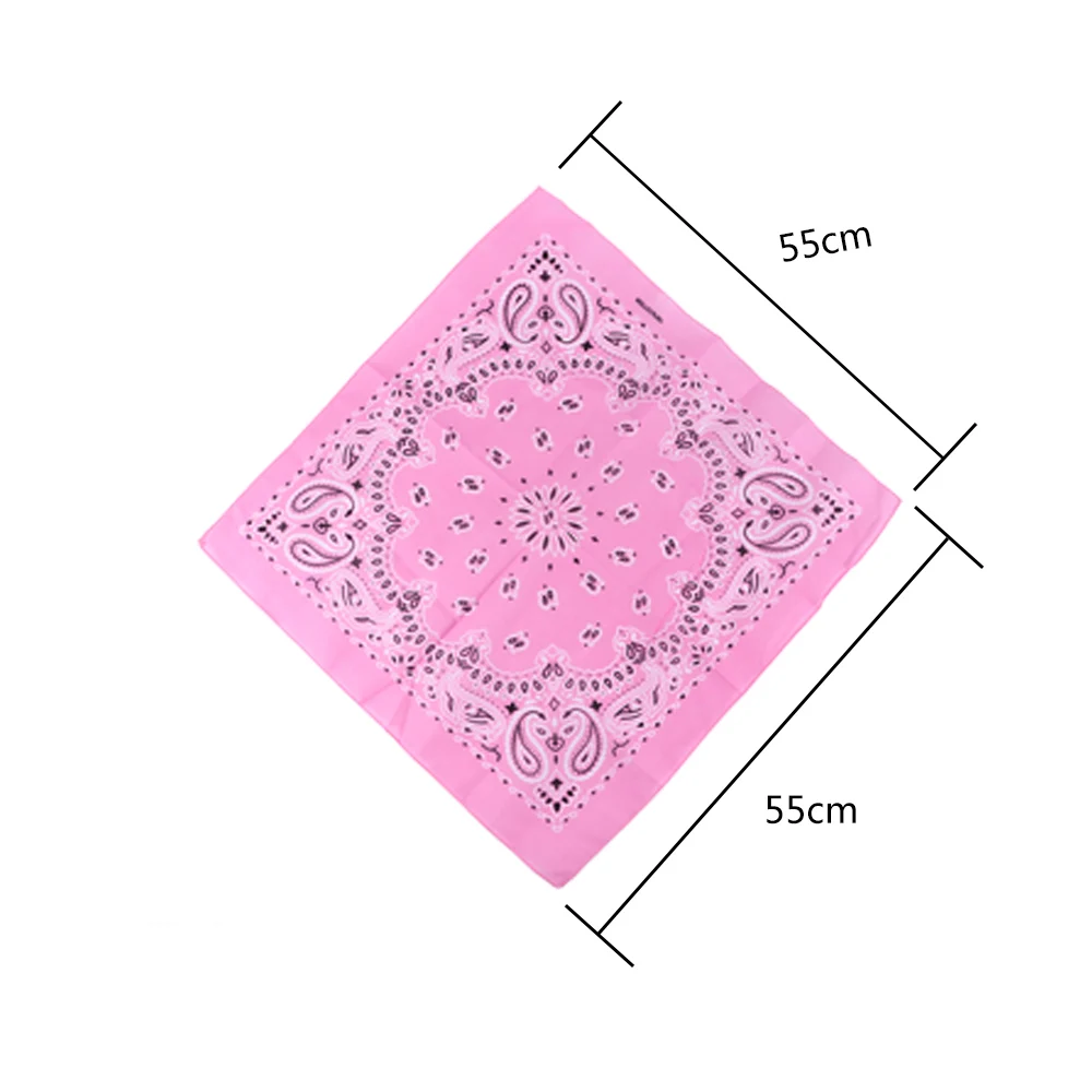 55 см* 55 см, хлопковая бандана в стиле хип-хоп с узором пейсли, квадратный шарф, повязка на голову, повязка на запястье, Платок для мужчин и женщин graffitin b-boyin