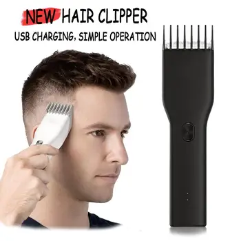 

New Hair Clipper Trimmer professional USB Rechargeable Cordless Hair Cutter For Men Adjustable Ceramic Blade Hair Clipper