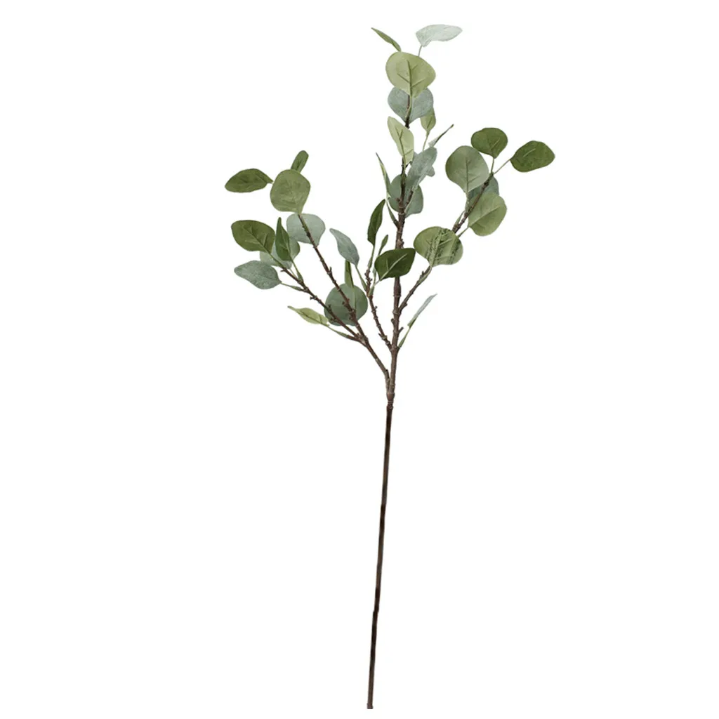 Simulation Money Grass Flower Arrangement Leaf Fake Flower Simulation Plant Artificial Flowers Party Home Decor Decorations#35