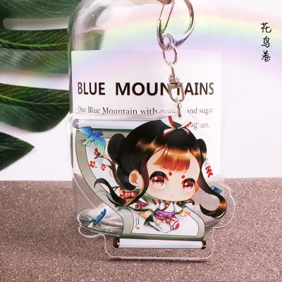 Аниме Onmyoji акриловый брелок демонический нож для девочек Gui shibay aoandou Ibaraki douji Модный милый кулон chaviro брелок ювелирные изделия - Цвет: 30