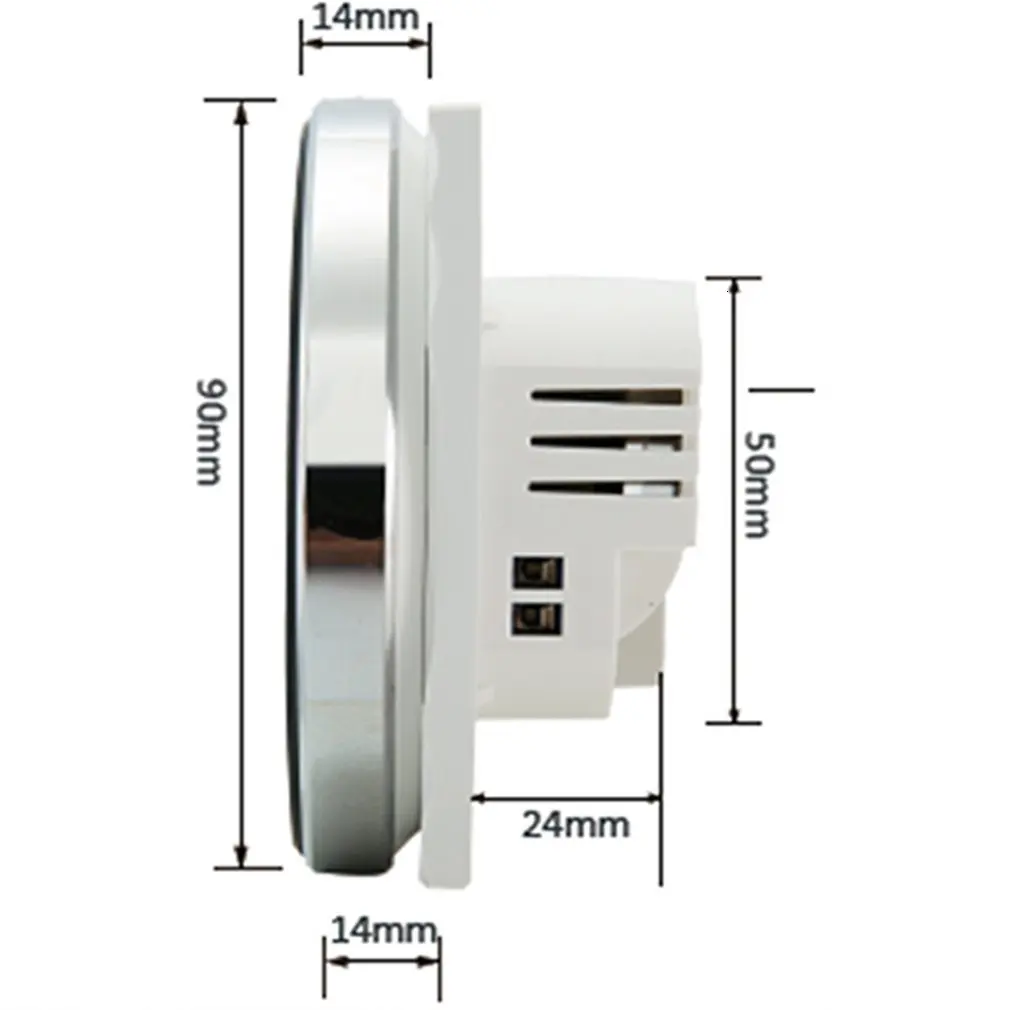THP6000WH водно-газовый котел термостат с подсветкой wifi 3A Еженедельный программируемый сенсорный ЖК-экран работает с Alexa Google