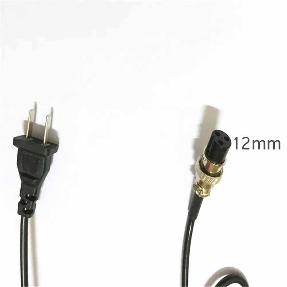 수레 자기 균형 외발 자전거 스케이트 보드 용 67.2V 2A 리튬 배터리 충전기 XLR 3 핀 12mm DC가있는 60V 10AH 12AH 20AH