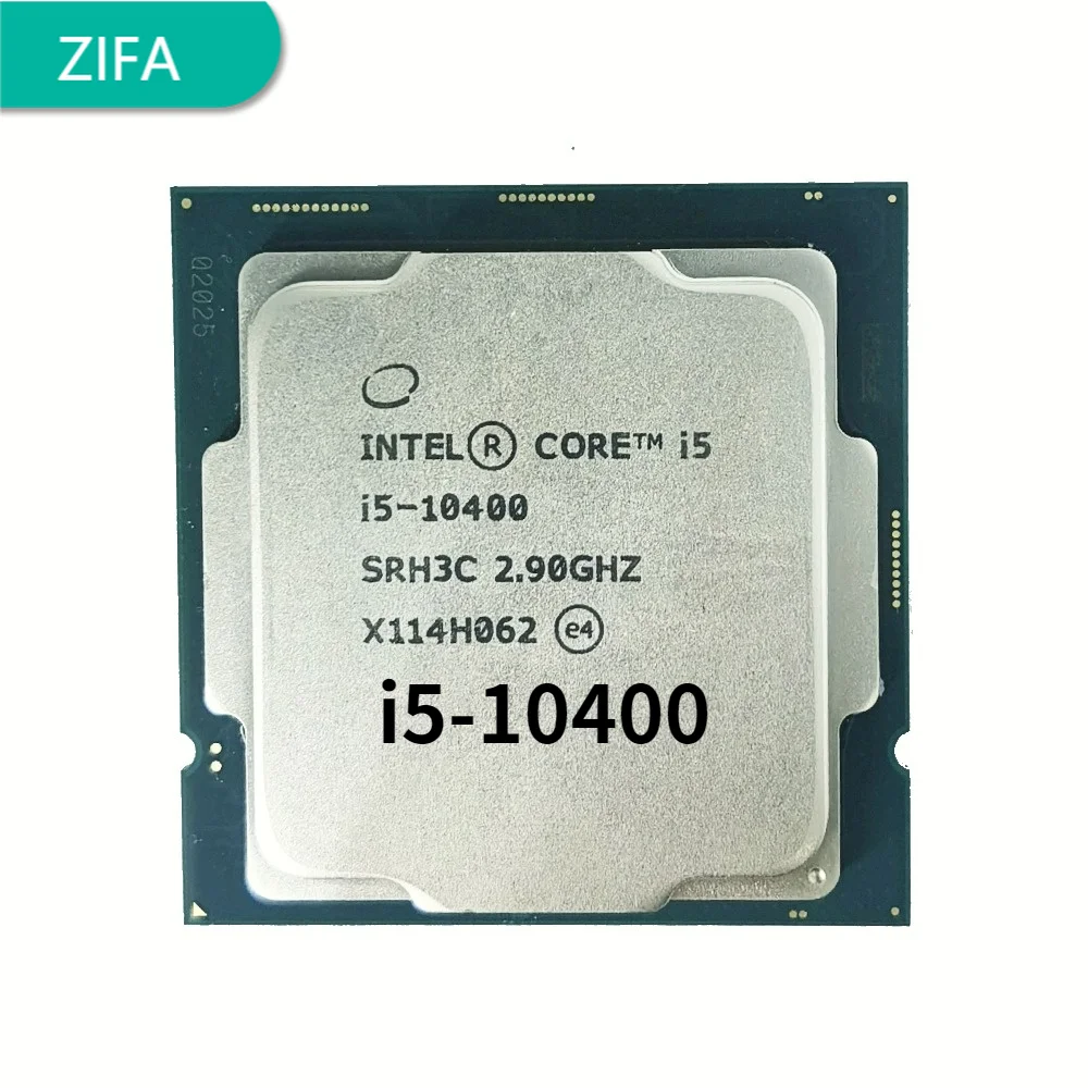 Intel Core i5-10400 i5 10400 Processor 2.9 GHz 12M Cache Six-Core Twelve-Thread 65W LGA 1200 Desktop CPU
