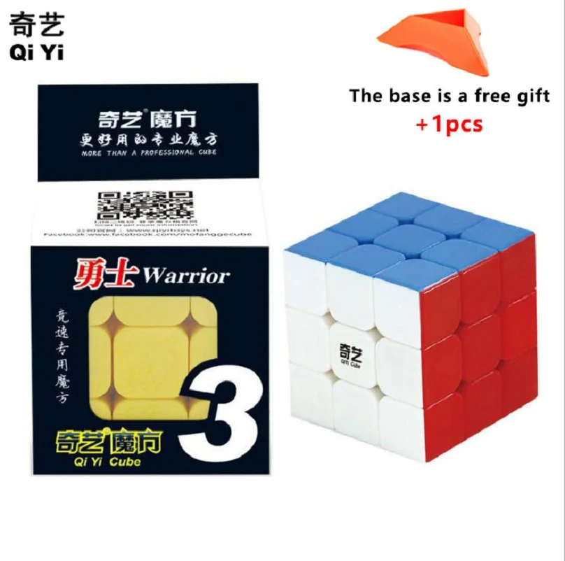 Новейший QiYi Warrior W 3x3x3 профессиональный магический куб соревнование скорость