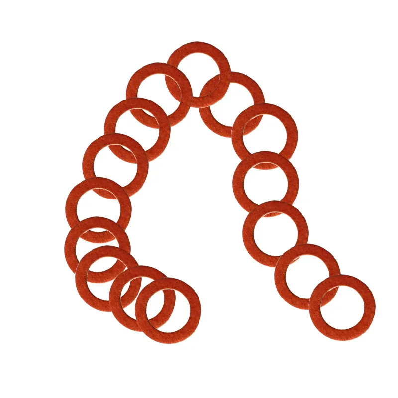 

15 Pieces Seal Gasket 2 Stroke For Boat Engine Red Gasket Lower casing Outboard Motor