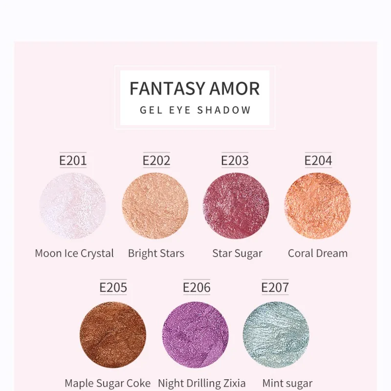 1Pcs Single Glitter Highlight Eyeshadow Palette Eye Jelly Pigment Glitter Shimmer Pallete Makeup Affordable Personality Fashion