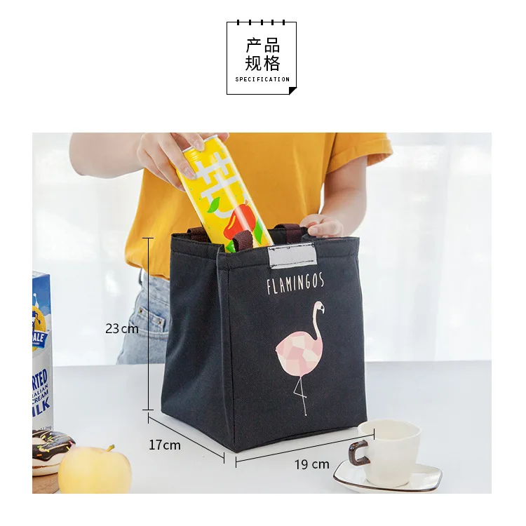 Домашняя сумка Bento Box сумка рыба Музыка небо изолированная сумка для пикника на открытом воздухе герметизирующий холодный изоляционный портативный холодильник поперечная граница
