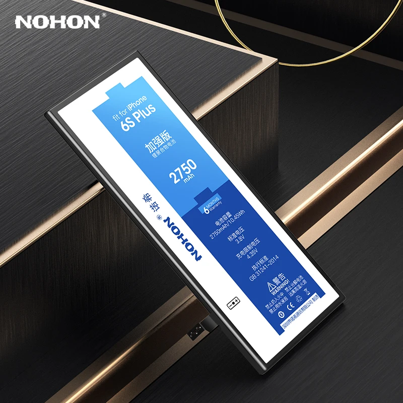 NOHON Батарея для iPhone 6S Plus 7 8 6 S SE реального Ёмкость Замена литий полимерный