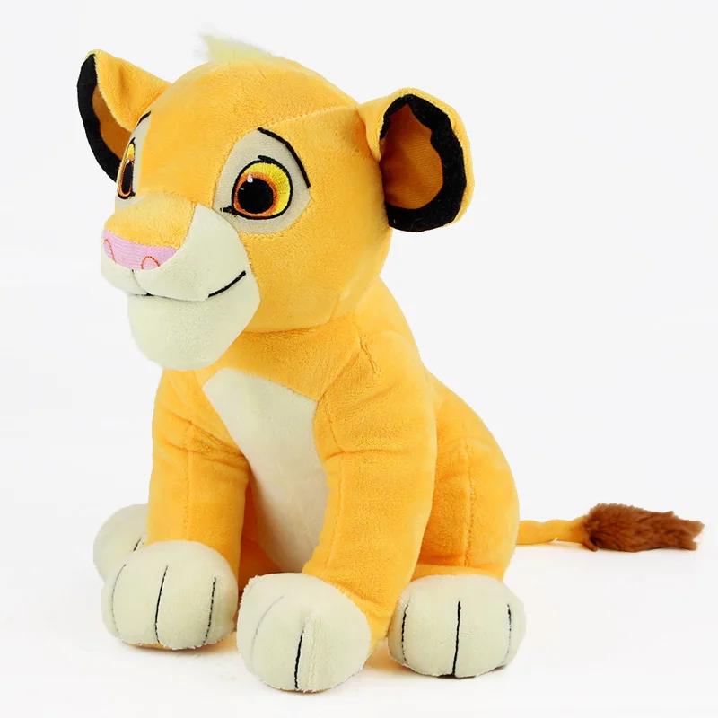 26 см лев Король плюшевые игрушки Simba мягкие животные кукла Дети колье Подарочное