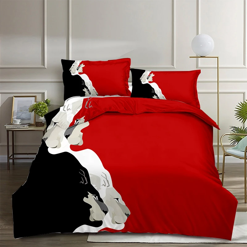 Juego de ropa de cama con flamenco parejas, funda nórdica con funda de 2/3 piezas, textil para el hogar _ - AliExpress Mobile