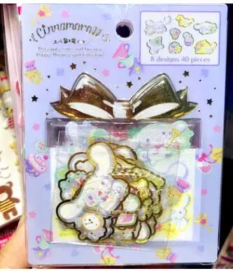 40 пакетов/лот Япония pompurin моя мелодия маленькие Две звезды sticker oroll стикер s stikers игрушечный Единорог стикер мультяшка плитка блокнот - Цвет: C