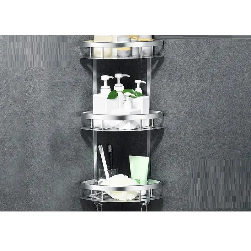 Estanteria Etagere, мобильные аксессуары, сумка, держатель для шампуня, Prateleira Parede Banheiro Salle De Bain, полки для душа, полка для ванной комнаты - Цвет: Version J
