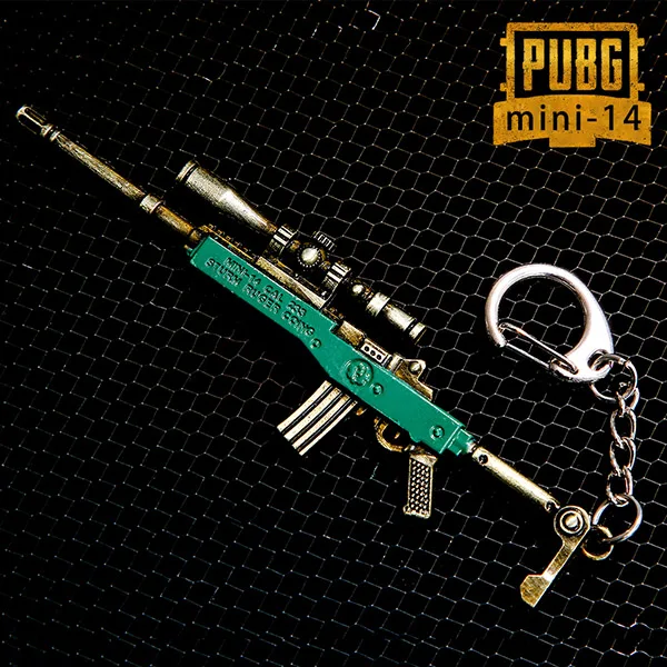 Vicney популярная игра PUBG игрок брелок джедай пистолет выживания для мужчин крутой брелок бойфренда модный подарок AK47 брелок csgo - Цвет: 14