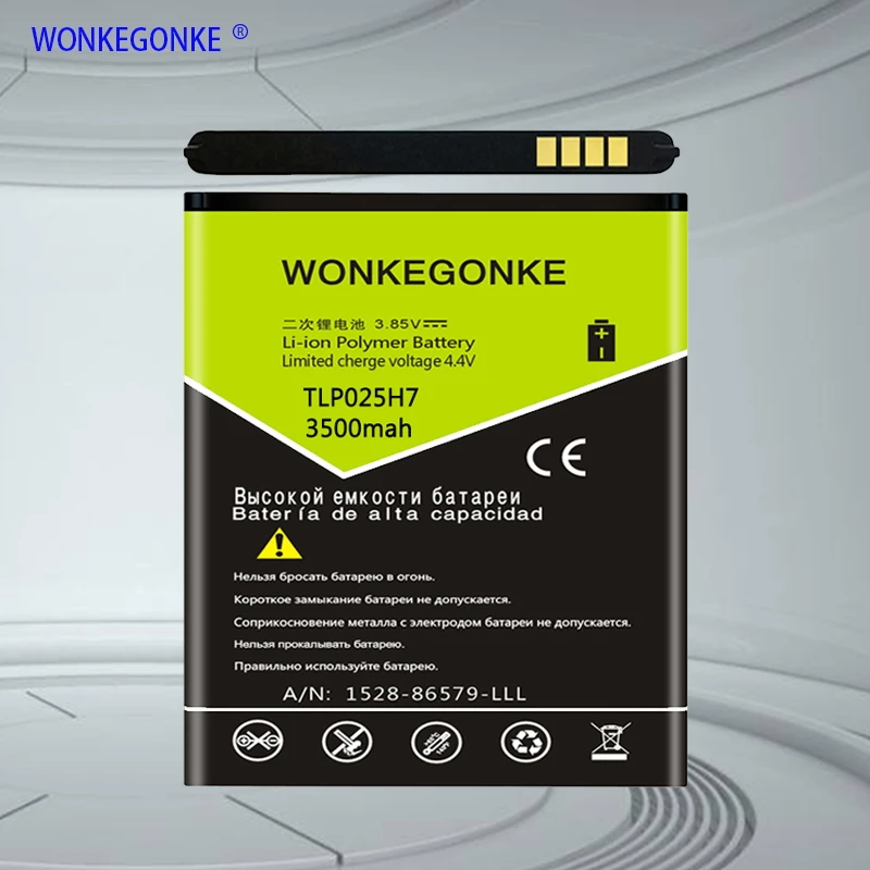 WONKEGONKE TLp025H7 для Alcatel OneTouch Idol 4 OT-5051X OT-5051D 5051X 5051D Батарея