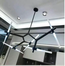 Restaurant Chandelier Post Villa-Tree-Branch-Lamp Nordic Modern-Designer Tree-Fork