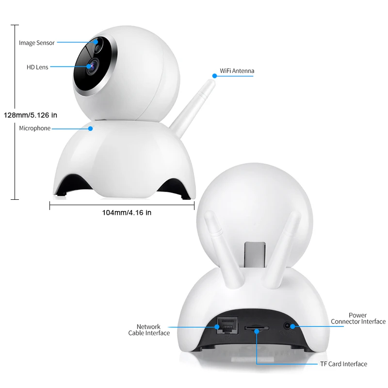 EWeLink IOT camera Smart HD IP camera дистанционный просмотр по мобильному телефону двухсторонний аудио домофон ночное видение ИК светодиодный камера