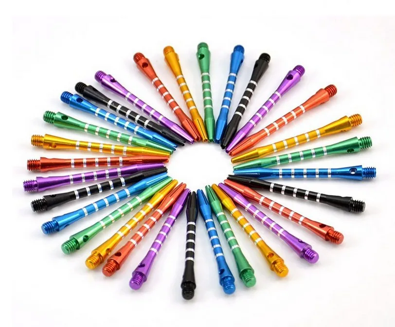 Набор 2BA Цвет дротик 5 Артикул проведенными линиями из алюминиевого сплава вал Стандартный нитки 53 мм длиной 18+ Non-Slip кольцо