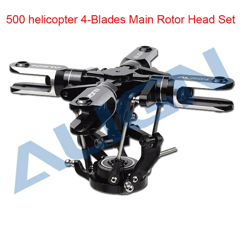 

Align Trex RC 500 helicopter 4-Blades Main Rotor Head Set H50145 For GARTT ALZRC Tarot 500 Spare parts RC Helicopter