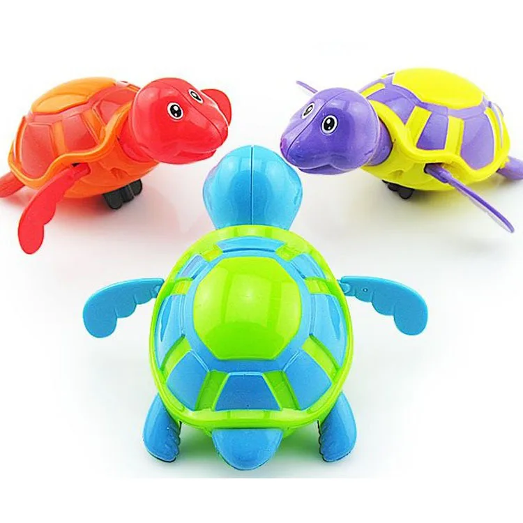 Baby Water Toys Winding Swimming Turtle Children Summer Play with Water Bath Winding Swimming