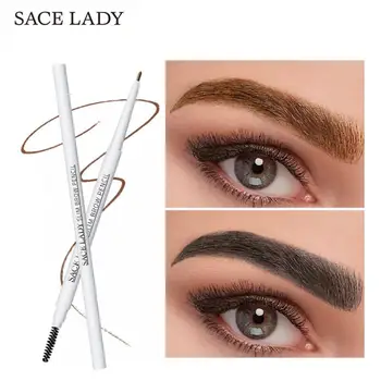 

SACE LADY Ultra-fine Eyebrow Pencil 1.5mm Eye Brow Tint Self-sharpening Mechanical Eyebrow Pen Waterproof Slim Brow Pencil TSLM1