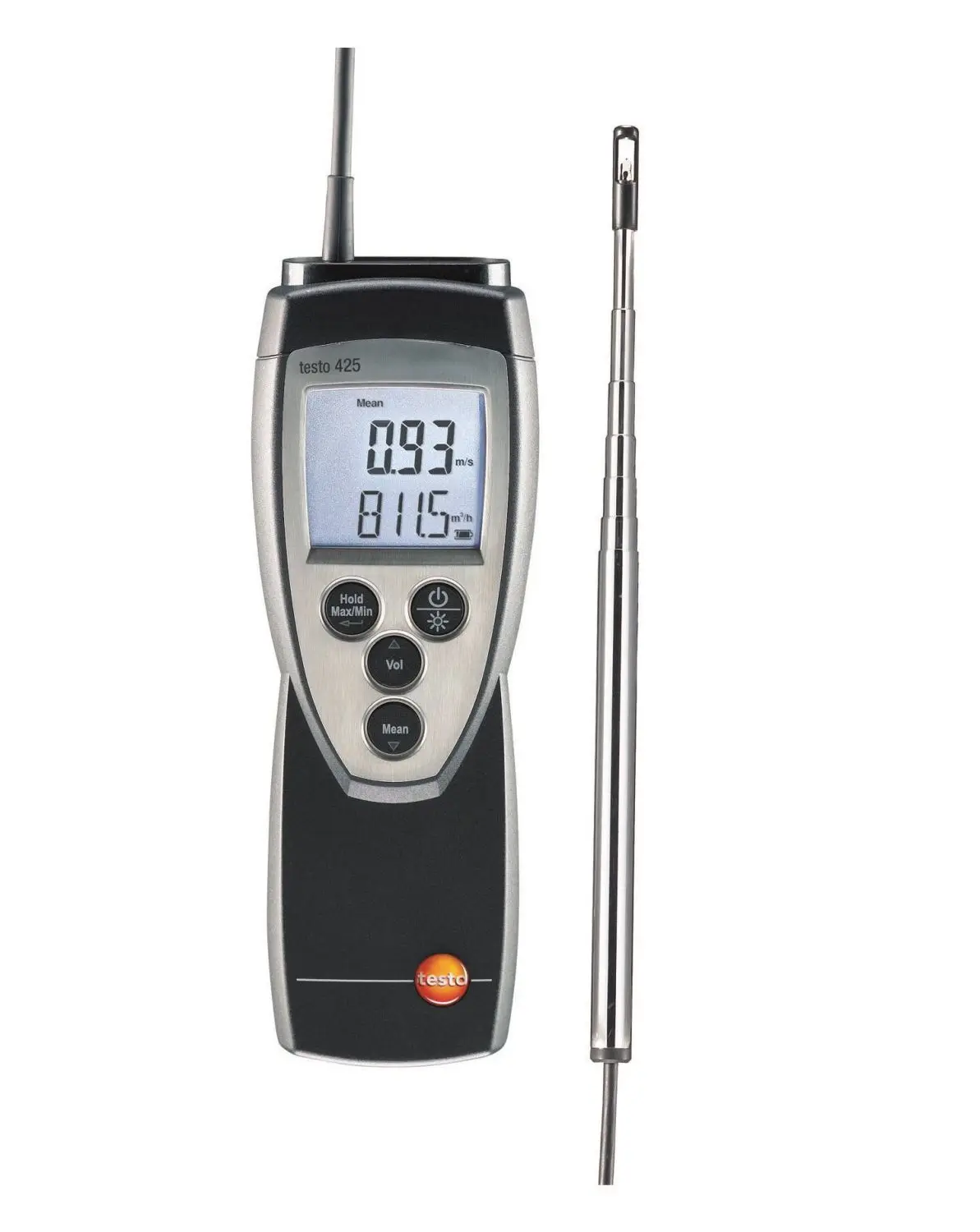 Testo 425 Thermal Anemometer 0560 4251 With 820mm Flow Probe For  Ventilation/Air Conditioning Systems - AliExpress