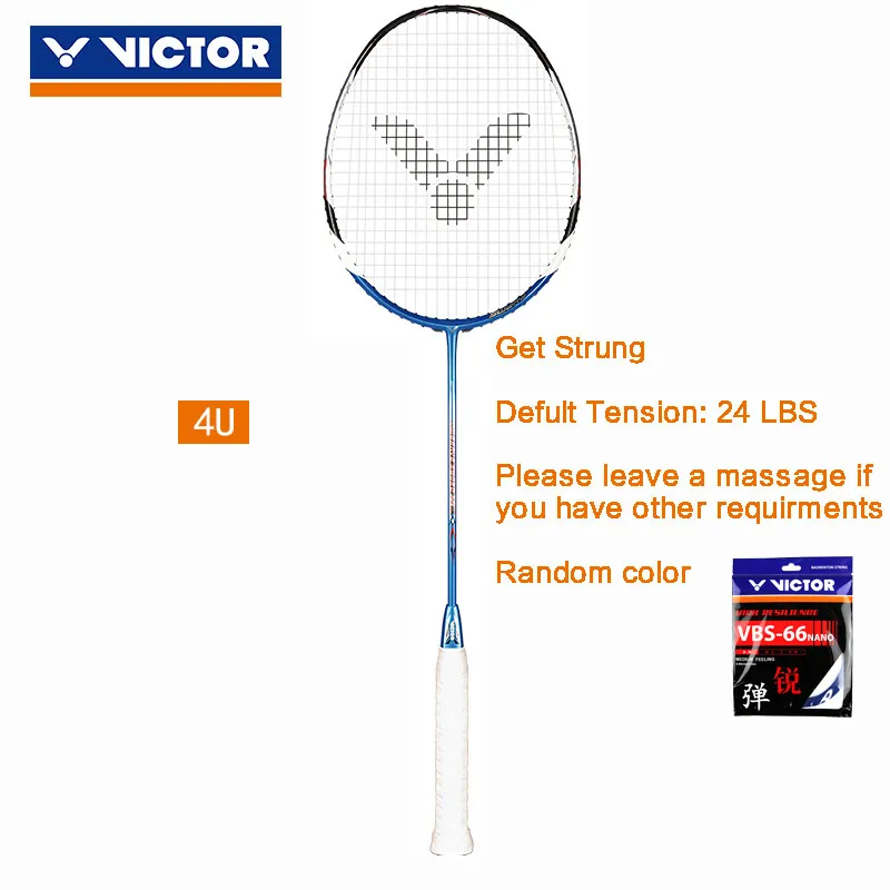 4U get strung VBS70 VICTOR оригинальная ракетка для бадминтона BRS серии all carbon high-фунтов attack& defense профессиональная ракетка высокого качества BRS-12 - Цвет: 4U get strung VBS70