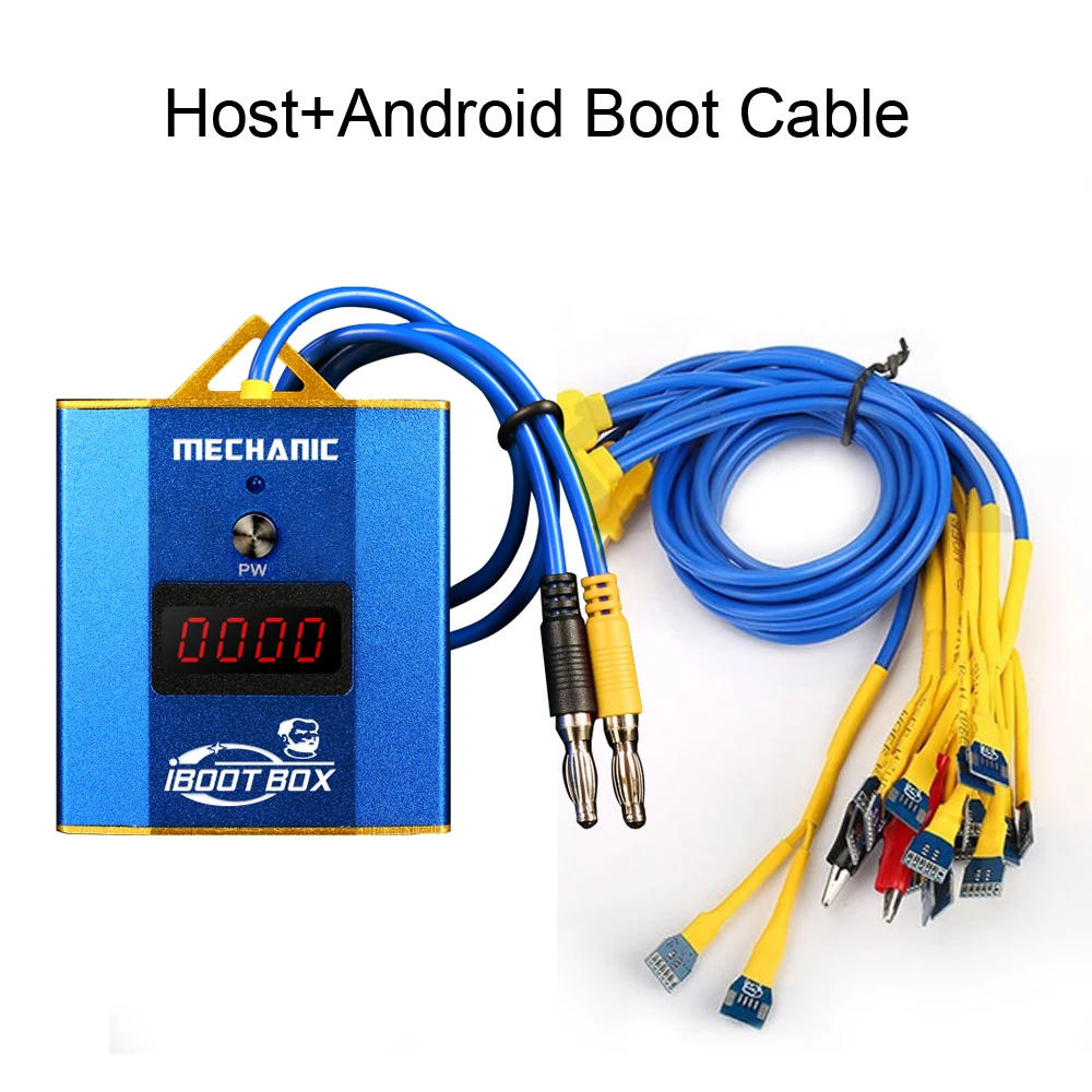 Механик iBoot источник питания корпуса Тесты кабель для iPhone Android мобильный телефон ремонт загрузки линия материнская плата ремонт, блок питания - Цвет: Android