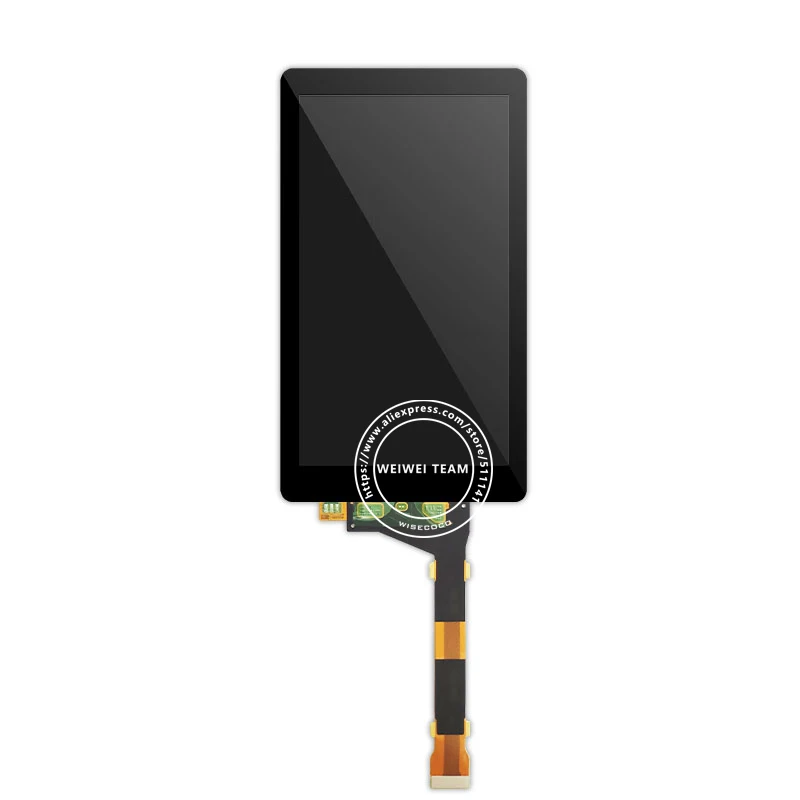 Wisecoco LS055R1SX04 для Photon Wanhao D7 светильник-отверждение 3d принтер ЖК-дисплей+ Защитная пленка+ стекло KLD 1260 1268 ЖК-экран s