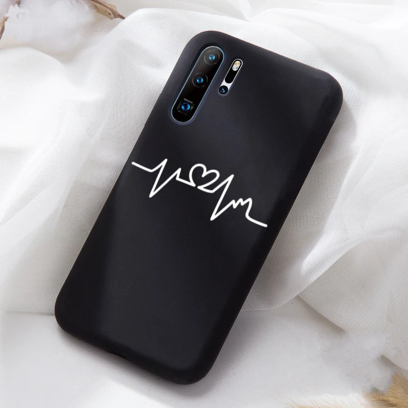 Мягкий Черный силиконовый чехол для huawei P20 Lite P20 Pro Honor 10 P30 Lite, чехол для телефона, Funy чехол - Цвет: 07