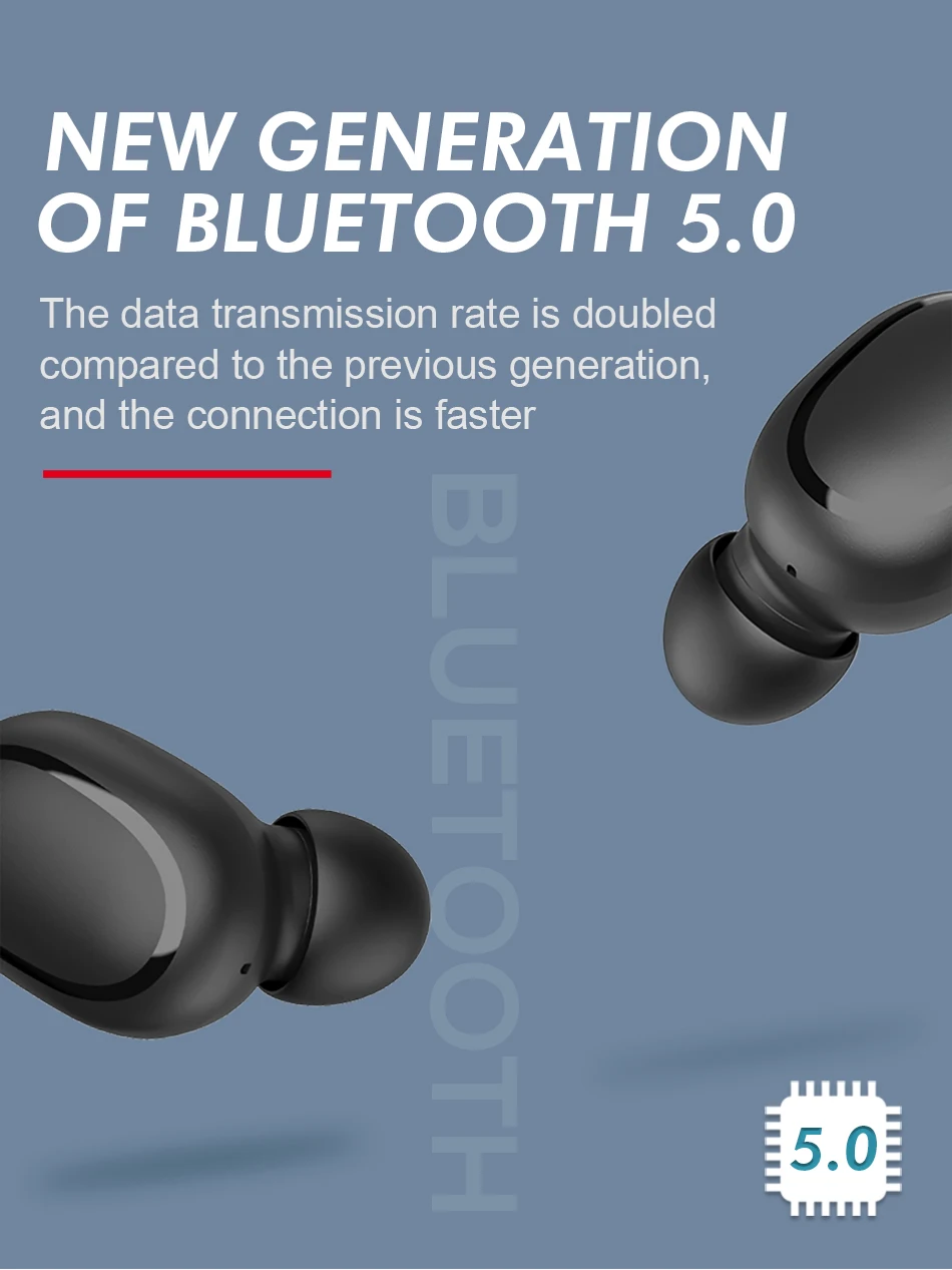 Jellico TWS, беспроводные наушники, Bluetooth 5,0, наушники с сенсорным управлением, наушники 9D, стерео, музыкальный телефон, гарнитура для спортивных игр